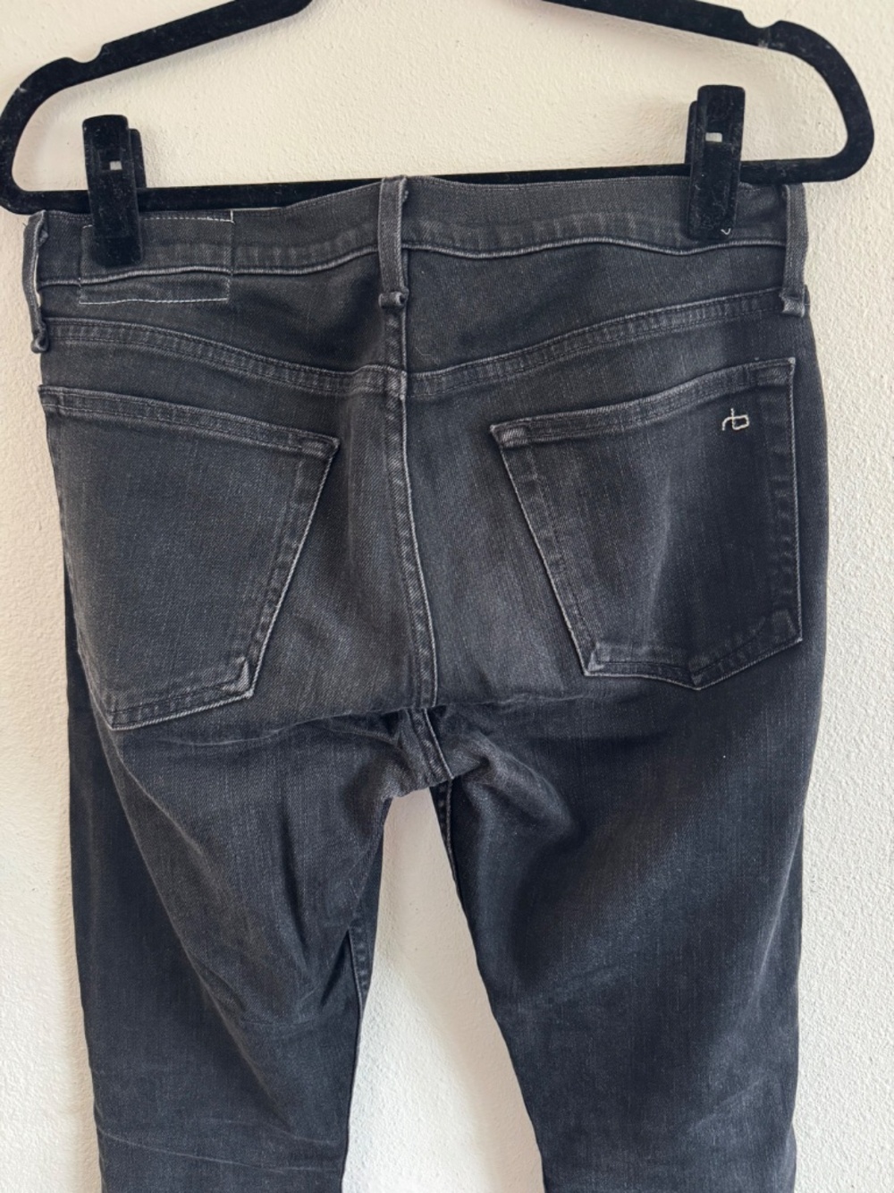 rag & bone Extra Slim Fit 1 Black Jeans Size 29 - Picture 5 of 8